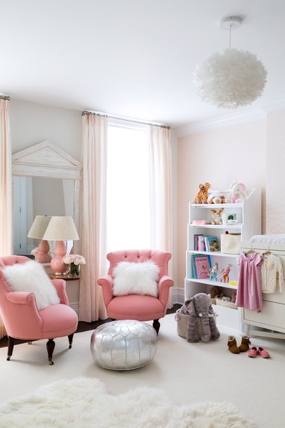Glam Kids Bedroom Design By Chango & Co.
